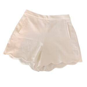 Bishop + Young Scalloped Hem Shorts – Size Small